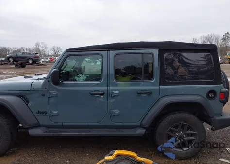 2024 Jeep Wrangler 4-Door Sport S 4X4 из США, поврежденный, VIN 1C4PJXDN3RW124591